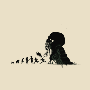 Lovecraftian Darwinism T-Shirt