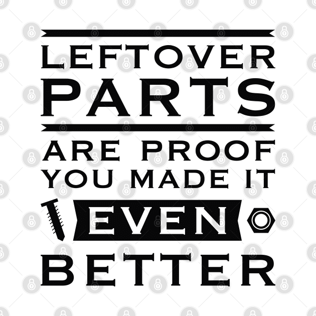 Leftover Parts by LuckyFoxDesigns