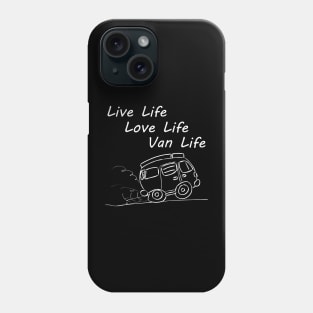 Van life is loving life Phone Case