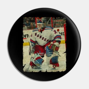 Jamie McLennan, 2003 in New York Rangers (4 GP) Pin