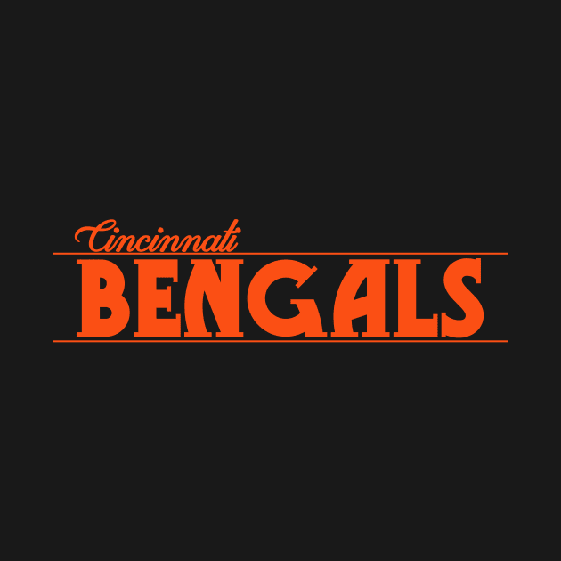 Cincinnati Bengals by CovpaTees