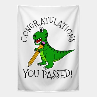 Exam Dinosaur Congratulations You Passed GCSEs ALevels Tapestry