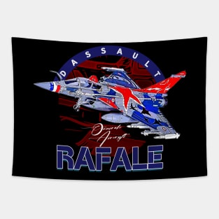 Dassault Rafale French Fighterjet Aircraft Tapestry