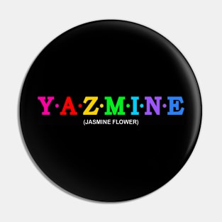 Yazmine - Jasmin Flower Pin