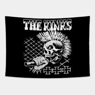 Kinks skull Tapestry