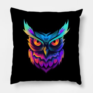 Beautiful Owl Halloween Magical Spooky Pillow