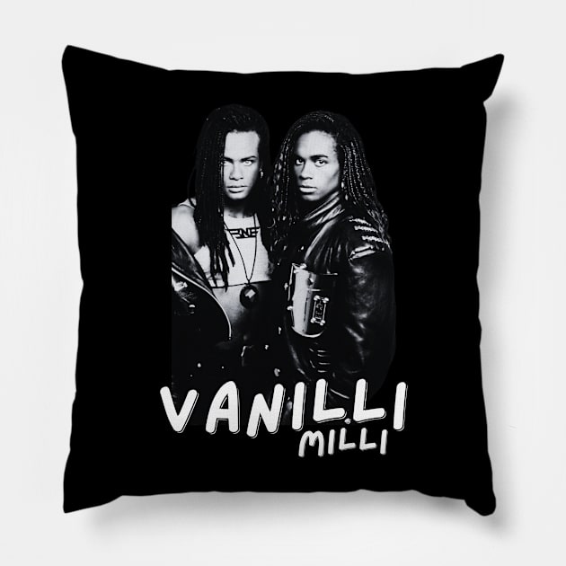 milli vanilli Pillow by graphicaesthetic ✅