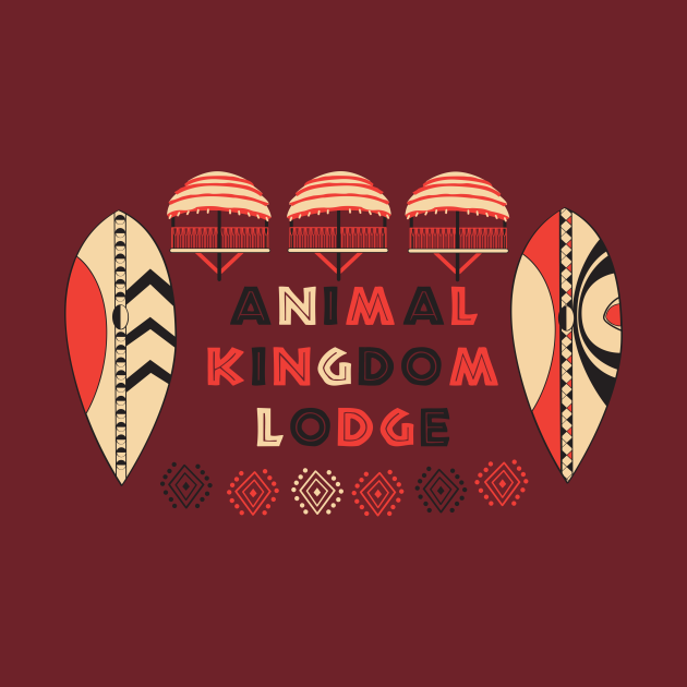 Animal Kingdom Lodge Disney World TShirt TeePublic