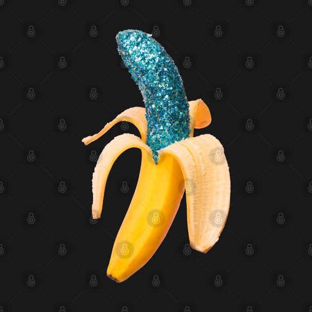 Glitter banana by byb