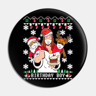 Birthday Boy Christmas Sweater. Funny Christmas Sweater 2020. Pin