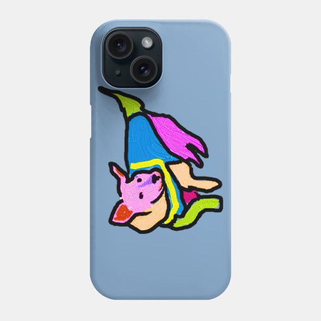 Colorful Hero Dog Phone Case by Jan4insight TeeStore