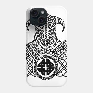 Ancient Celtic Knot Viking Warrior Phone Case