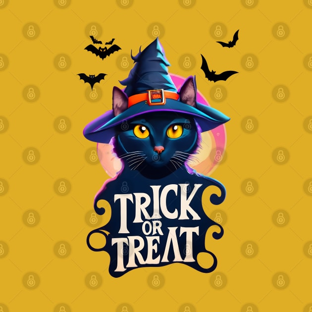 Midnight Whiskers: Trick or Treat! by TooplesArt