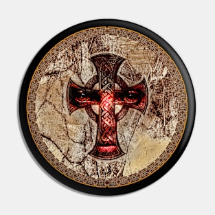 Celtic Cross Pin