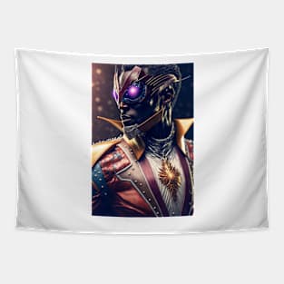 Superhero of the Galaxy Tapestry