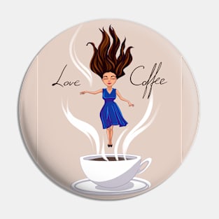 Coffee lover Pin