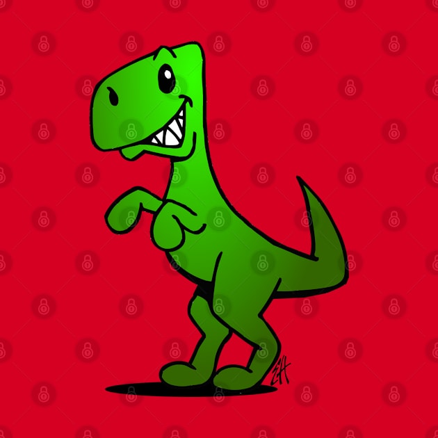 T-Rex dinosaur by Cardvibes