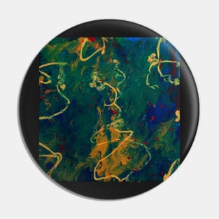 Acrylic fluid Abstract Pin