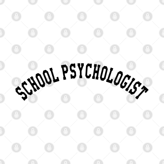 School Psychologist by KC Happy Shop