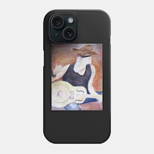 Derby Blues Man Paul Evans Phone Case