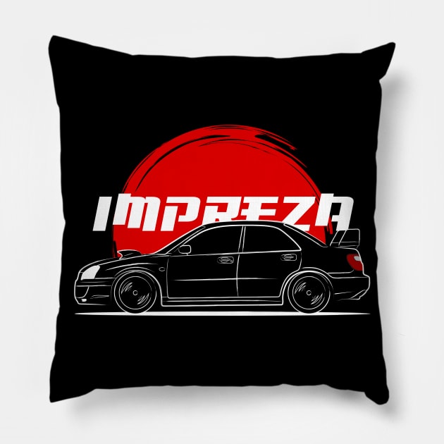 WRX Racing Pillow by GoldenTuners