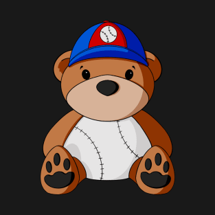 Baseball Teddy Bear T-Shirt