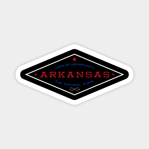 Arkansas Slogans Magnet by rt-shirts