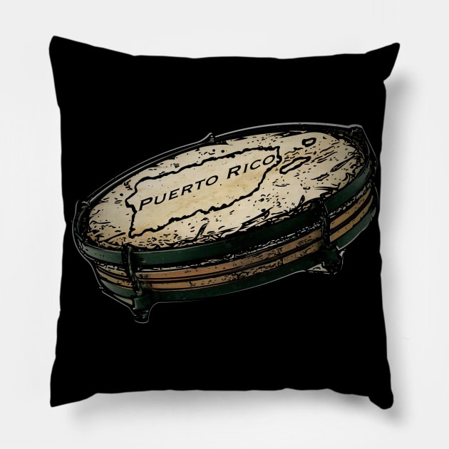 Plenera de Puerto Rico Pillow by SoLunAgua