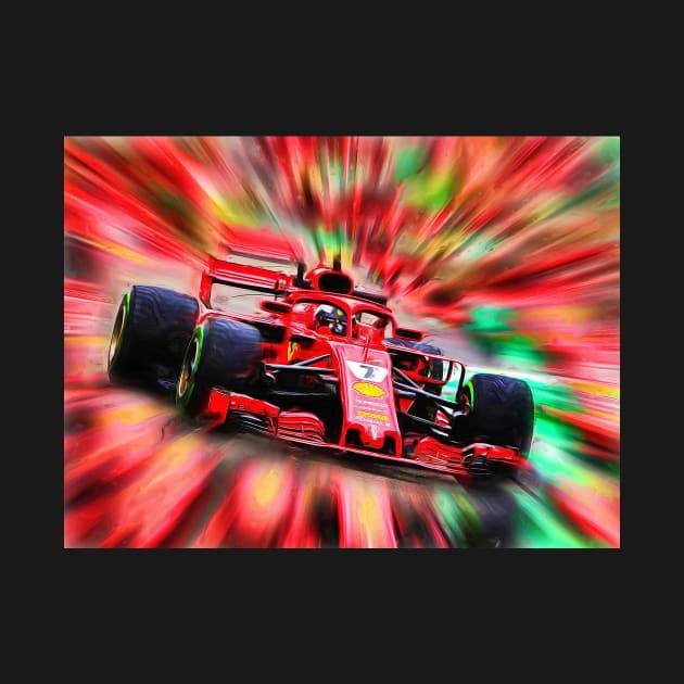 Kimi Raikkonen by DeVerviers