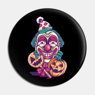 The Jester of Halloween Pin