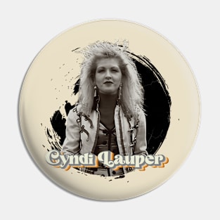 Cyndi Lauper 80's Vintage photo Pin