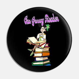 One Groovy Reader Pin