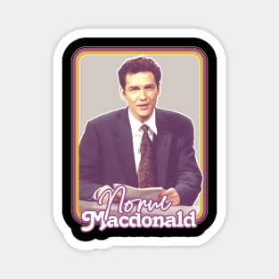 Norm Macdonald // Retro-Style Fan Art Design Magnet