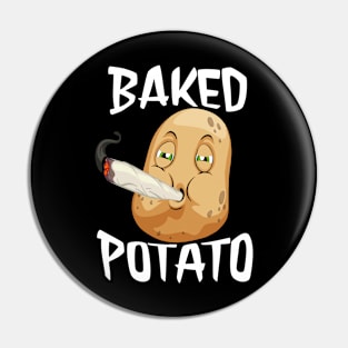 Funny Baked Potato Pin