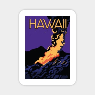 Hawaii vintage travel poster Magnet