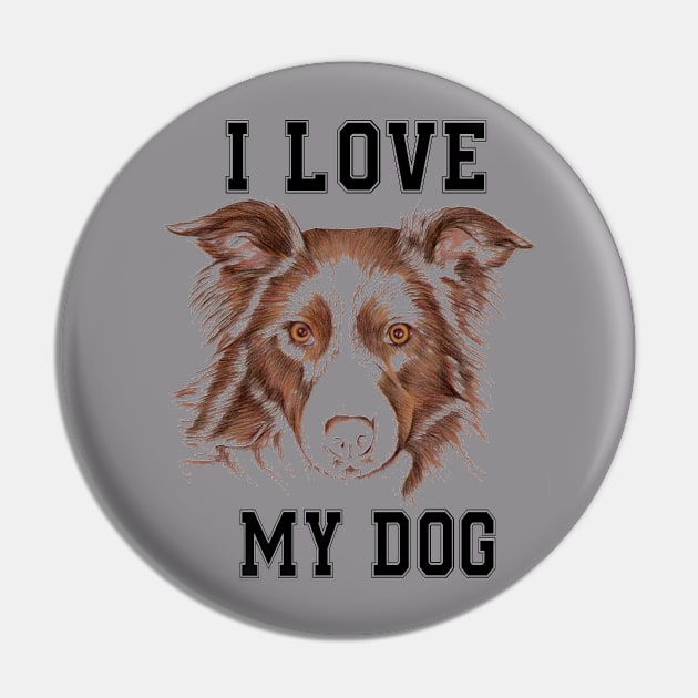 i love my dog Pin by lengocqui