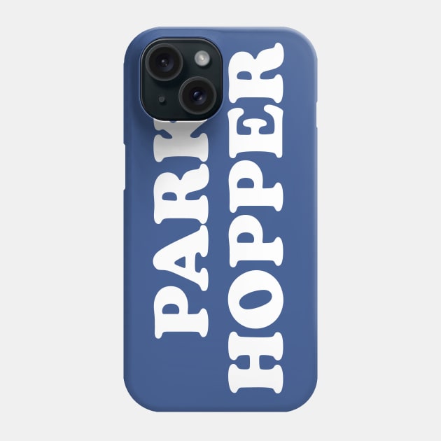 Park Hopper (White) Phone Case by Dbobrowicz