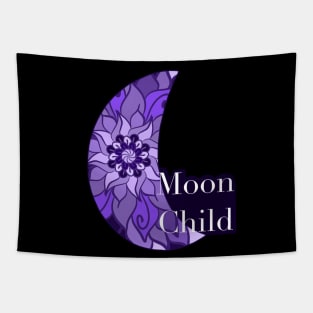 Mandala Moon Child Tapestry