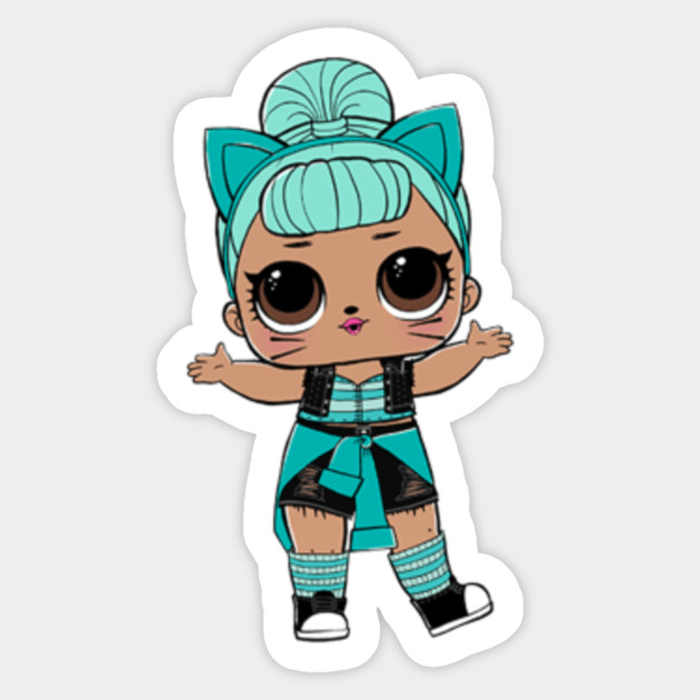 blue lol doll