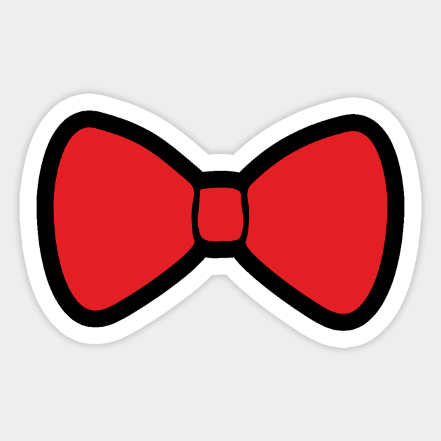 Ribbon Bow Sticker