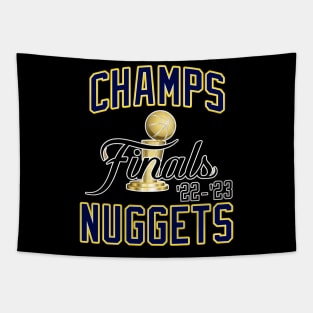 CHAMPS - NUGGETS Basketball Tapestry