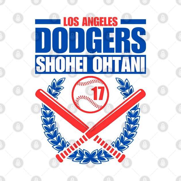 LA Dodgers Ohtani 17 Baseball by ArsenBills