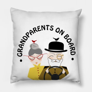 Grandparents on board Pillow