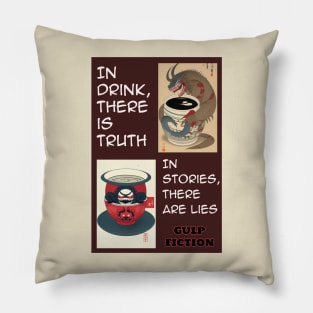 Gulp Fiction Alt. Design #3 Pillow