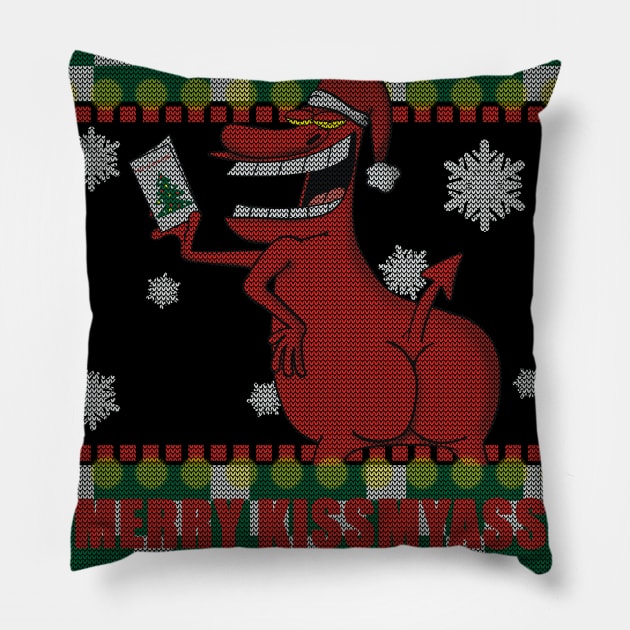 KissMyAss! Pillow by aStro678