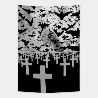 The Victims Have Been Bled (B&W) Tapestry