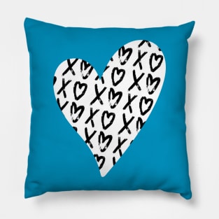 Heart graphic Pillow