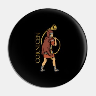 Roman musician in the legion - Cornicen Pin