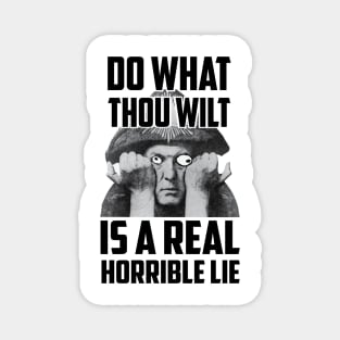 Satanism Aleister Crowley Christian Magnet