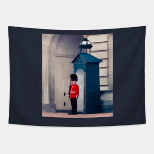 The Queens Guard Artwork Tapestry